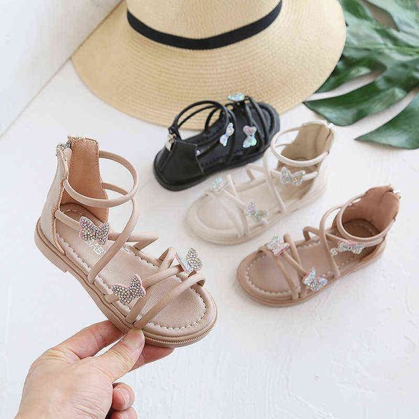 summer girl's sandals shoes zipper kids baby butterfly soft sole sandals children fashion princess flat shoes g220418, Black;red
summer girl's sandals shoes zipper kids baby butterfly soft sole sandals children fashion princess flat shoes g220418, Black;red