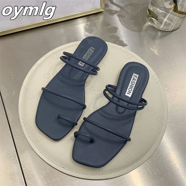 summer korean style flat toe square head strap two-wear flat sandals women's sandals slippers sandals for women 220507, Black
summer korean style flat toe square head strap two-wear flat sandals women's sandals slippers sandals for women 220507, Black