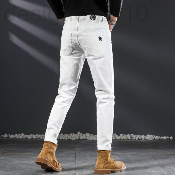 men's jeans designer trendy brand cotton black white jeans men's slim straight pants micro harlan versatile live broadcast x95w, Blue
men's jeans designer trendy brand cotton black white jeans men's slim straight pants micro harlan versatile live broadcast x95w, Blue