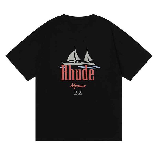 rhlimited rhude high street t-shirt street oversize wash loose short sleeve letter sailboat print, White;black
rhlimited rhude high street t-shirt street oversize wash loose short sleeve letter sailboat print, White;black