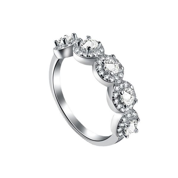 fashion real 925 sterling silver designer ring wedding rings five white round 5a cubic zirconia diamond ring for woman engagement jewelry gi, Slivery;golden
fashion real 925 sterling silver designer ring wedding rings five white round 5a cubic zirconia diamond ring for woman engagement jewelry gi, Slivery;golden