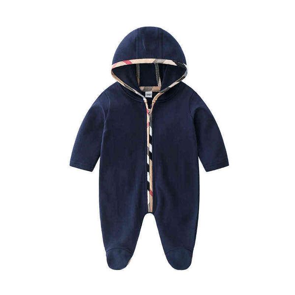 spring and autumn fashion newborn baby clothes cute long sleeve cotton plaid stripes hooded baby girl boy romper g220510, Blue
spring and autumn fashion newborn baby clothes cute long sleeve cotton plaid stripes hooded baby girl boy romper g220510, Blue