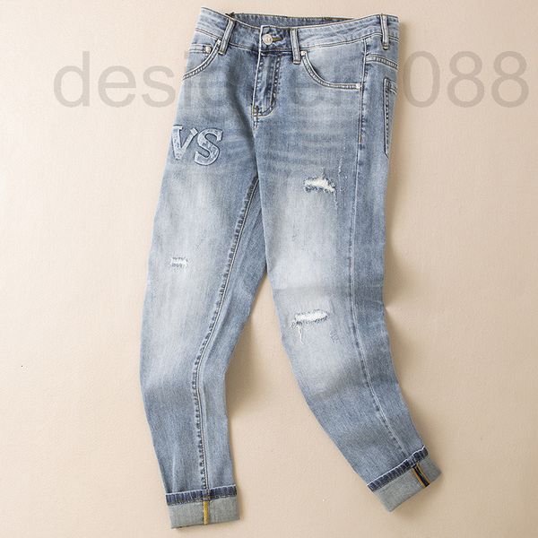 men's jeans designer 2022 spring and summer thin light color hole korean jeans men's long pants washing slim fit feet xj8t, Blue
men's jeans designer 2022 spring and summer thin light color hole korean jeans men's long pants washing slim fit feet xj8t, Blue