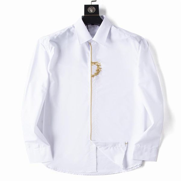 designers mens dress shirts business fashion casual classic long sleeve shirt brands men spring slim fit chemises de marque clothi221d, White;black
designers mens dress shirts business fashion casual classic long sleeve shirt brands men spring slim fit chemises de marque clothi221d, White;black