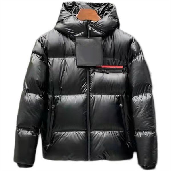 mens shiny zipper hooded down jacket winter outwear overcoat puffer bubble pocket parka coat, Black
mens shiny zipper hooded down jacket winter outwear overcoat puffer bubble pocket parka coat, Black