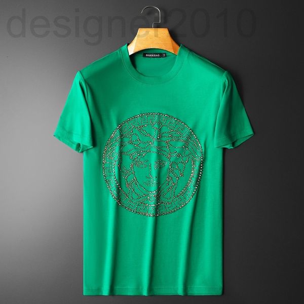men's t-shirts designer summer 2022 new korean men's fashion trend round neck short sleeve t-shirt, White;black
men's t-shirts designer summer 2022 new korean men's fashion trend round neck short sleeve t-shirt, White;black