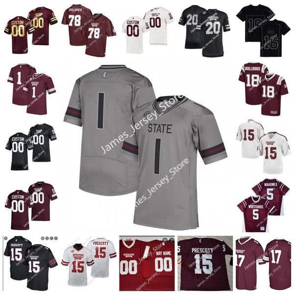 ncaa custom mississippi state bulldogs stitched football jersey 15 dak prescott 94 fletcher cox 91 preston smith 9 montez sweat 90 pernell m, Black
ncaa custom mississippi state bulldogs stitched football jersey 15 dak prescott 94 fletcher cox 91 preston smith 9 montez sweat 90 pernell m, Black