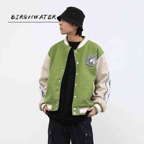 original flocking embroidery baseball jacket men and women color match oversize windbreaker bomber jacket loose hip hop coat t220728, Black;brown
original flocking embroidery baseball jacket men and women color match oversize windbreaker bomber jacket loose hip hop coat t220728, Black;brown