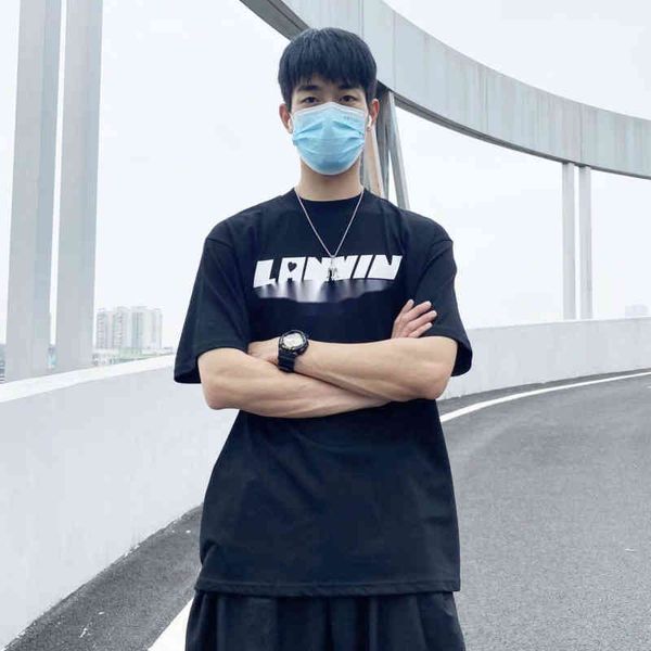 high version t shirt lanv foam text printing short-sleeved t-shirt europe and america loose oversize round neck sweatshirt summer cotton men, White;black
high version t shirt lanv foam text printing short-sleeved t-shirt europe and america loose oversize round neck sweatshirt summer cotton men, White;black
