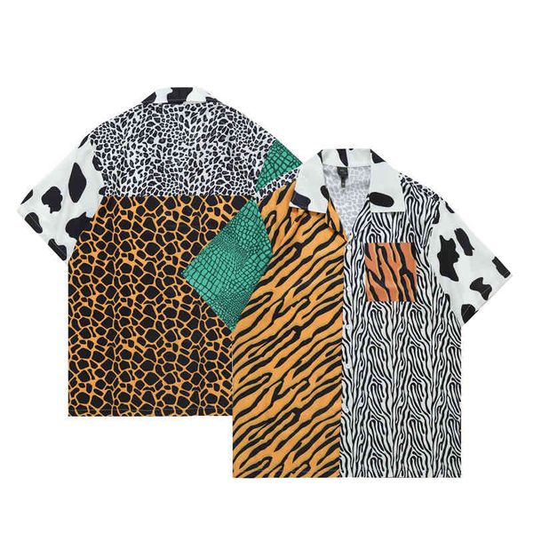 men's t-shirts 2022 casual animal grain stitching shirt all over print shirt beach cardigan short sleeve men's fashion enfq, White;black
men's t-shirts 2022 casual animal grain stitching shirt all over print shirt beach cardigan short sleeve men's fashion enfq, White;black