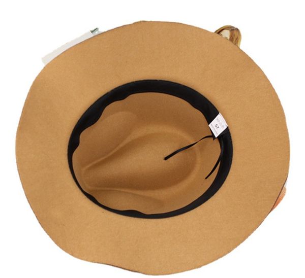 fashion designers caps autumn and winter solid color wool cap womens korean-style vintage woolen big fedora cap black hat wide brim fash out, Blue;gray
fashion designers caps autumn and winter solid color wool cap womens korean-style vintage woolen big fedora cap black hat wide brim fash out, Blue;gray