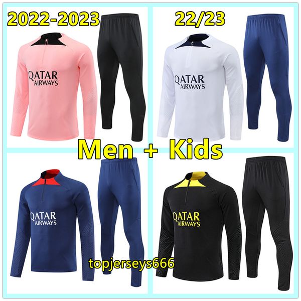 22 23 men football training 2022 2023 kids soccer tracksuit survetement de foot chandal jogging tracksuits kits, Black
22 23 men football training 2022 2023 kids soccer tracksuit survetement de foot chandal jogging tracksuits kits, Black