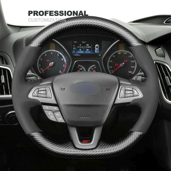 super soft black suede carbon fiber car steering wheel cover for ford focus st
super soft black suede carbon fiber car steering wheel cover for ford focus st