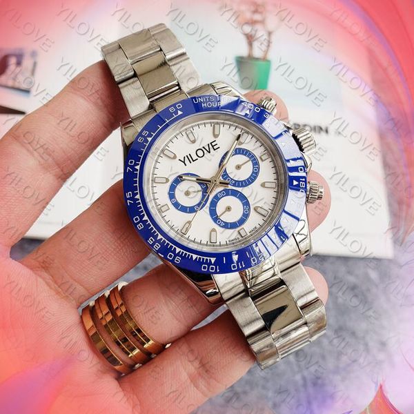 european designer brand men's watch all dial work sapphire glass luxury clock blue bezel fashion business style birthday gift wristwatc, Slivery;brown
european designer brand men's watch all dial work sapphire glass luxury clock blue bezel fashion business style birthday gift wristwatc, Slivery;brown