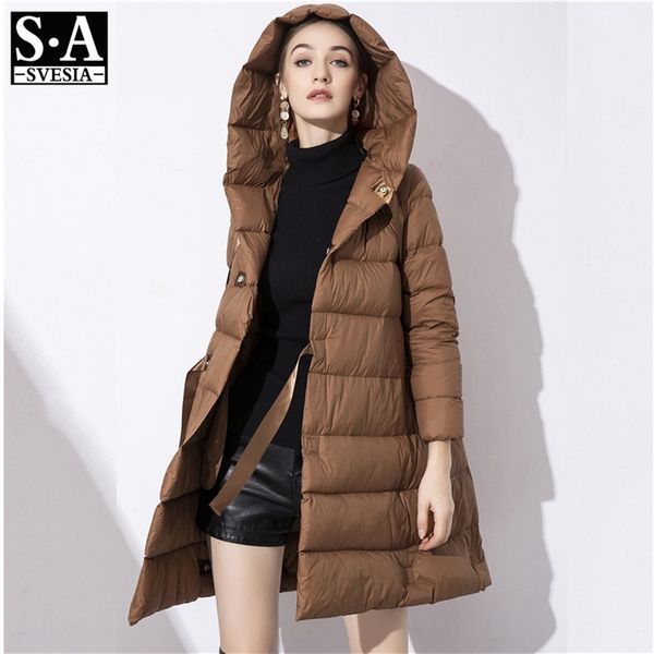 winter women's down coats jacket new hooded style long fashion white duck down jackets coat, Black
winter women's down coats jacket new hooded style long fashion white duck down jackets coat, Black