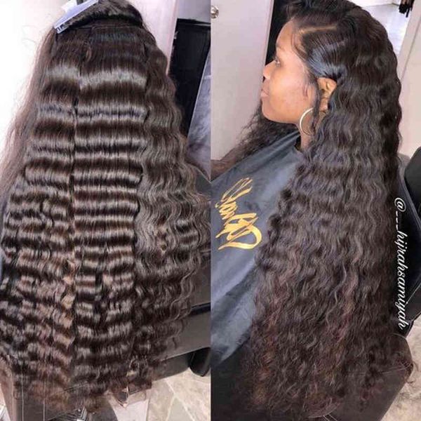 deep wave frontal wig human hair lace closure transparent 5x5 32 34 inch front 220608, Black
deep wave frontal wig human hair lace closure transparent 5x5 32 34 inch front 220608, Black