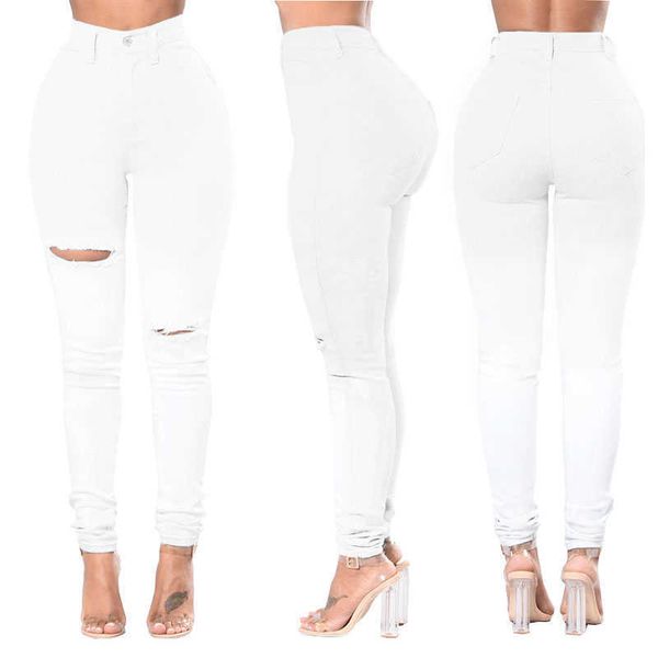 women's ripped 2020 jeans destroyed fashion jeans for woman hole denim pants female long fashion trousers, Blue
women's ripped 2020 jeans destroyed fashion jeans for woman hole denim pants female long fashion trousers, Blue