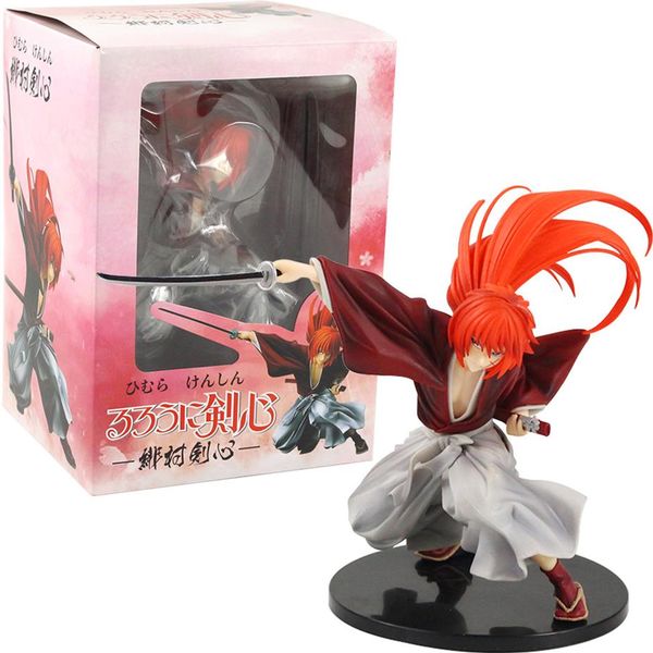 19 cm rurouni kenshin meiji swordsman romantic story kenshin himura pvc anime action figures model toy241z
19 cm rurouni kenshin meiji swordsman romantic story kenshin himura pvc anime action figures model toy241z