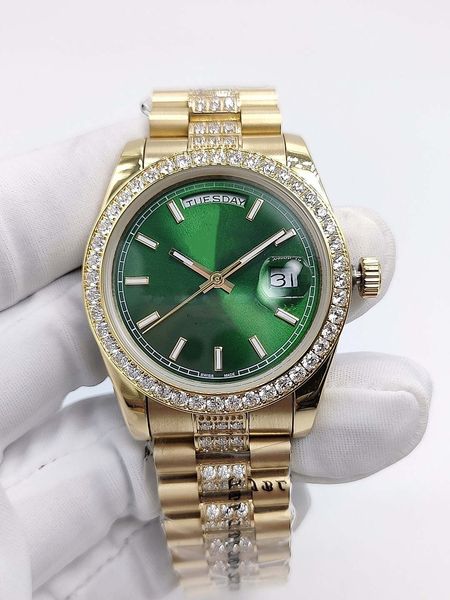 watches women automatic mechanical movement watch 2813 movement stainless steel bracelect with green dial gold wristwatches diamond relojs, Slivery;brown
watches women automatic mechanical movement watch 2813 movement stainless steel bracelect with green dial gold wristwatches diamond relojs, Slivery;brown