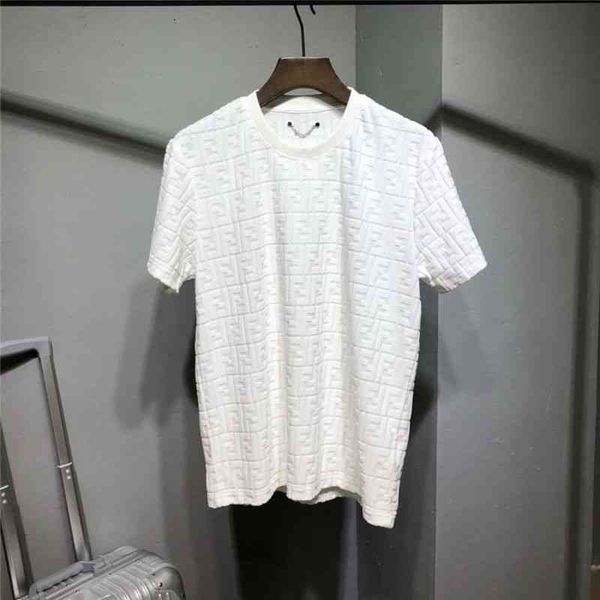 2022 summer new fashion brand round neck short sleeve t-shirt personality high-end net red men's, White;black
2022 summer new fashion brand round neck short sleeve t-shirt personality high-end net red men's, White;black
