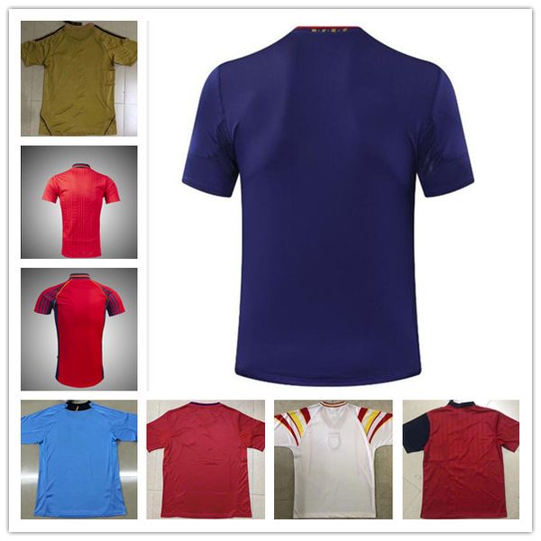 final 1994 1996 2008 2010 2012 spain retro soccer jersey fabregas xavi luis ensrique xavi alonso iniesta pique torres camiseta de fútbol, Black;yellow
final 1994 1996 2008 2010 2012 spain retro soccer jersey fabregas xavi luis ensrique xavi alonso iniesta pique torres camiseta de fútbol, Black;yellow