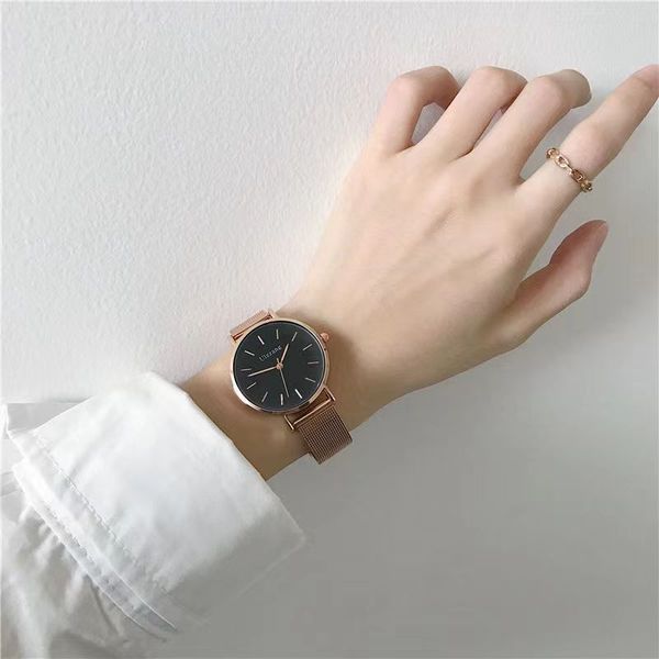 retro women watch waterproof trend fashion niche chain mesh belt watch female student korean version simple temperament ins style hrfhf, Slivery;golden
retro women watch waterproof trend fashion niche chain mesh belt watch female student korean version simple temperament ins style hrfhf, Slivery;golden