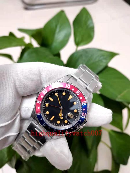classic series bp men's watches sapphire glass 40mm black dial 1675 16710 stainless steel bracelet retro eta 2813 movement automatic bo, Slivery;brown
classic series bp men's watches sapphire glass 40mm black dial 1675 16710 stainless steel bracelet retro eta 2813 movement automatic bo, Slivery;brown
