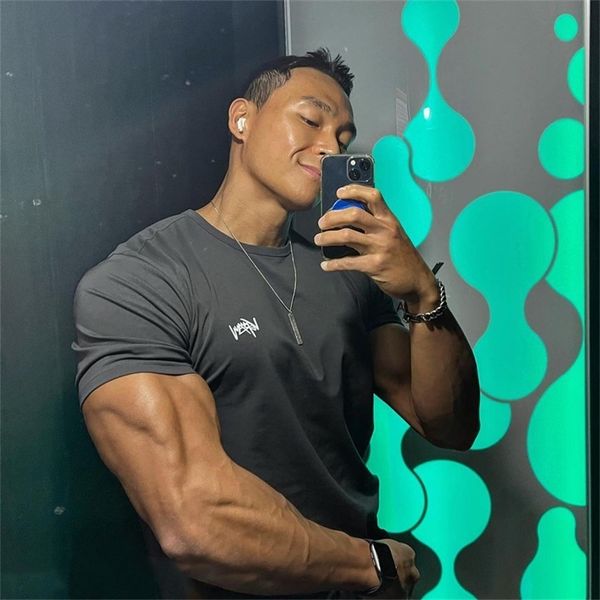 fitness muscle solid color loose t -shirt fashion o -neck pumping fitness training exercise cotton material men 220706, White;black
fitness muscle solid color loose t -shirt fashion o -neck pumping fitness training exercise cotton material men 220706, White;black