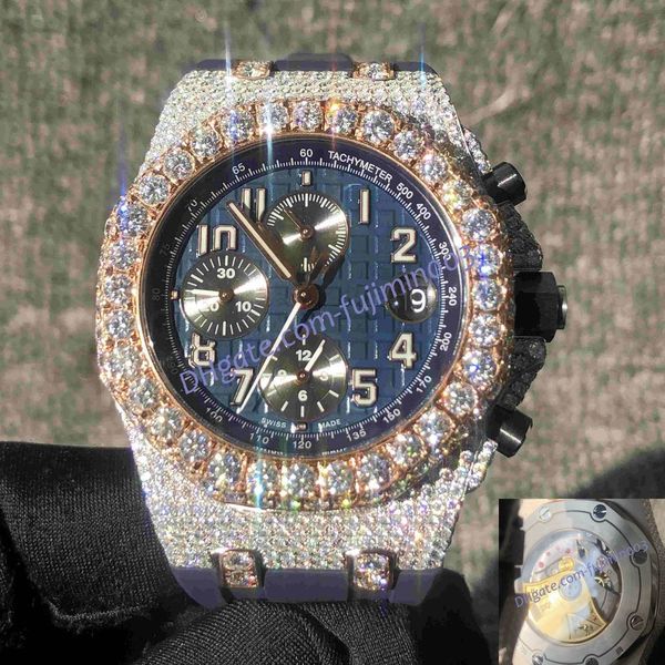 6 colors iced out watch men moissanite automatic chronograph royal montre de luxe stainless, Slivery;brown
6 colors iced out watch men moissanite automatic chronograph royal montre de luxe stainless, Slivery;brown