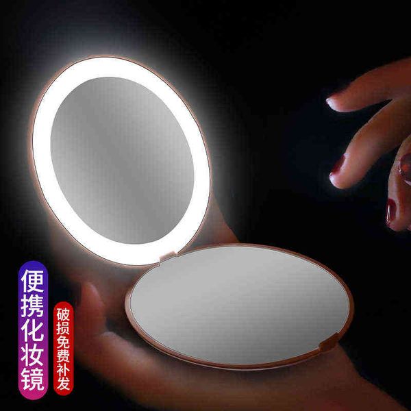 factory outlet net red handheld folding small mirror portable led makeup women's light lovely double-sided
factory outlet net red handheld folding small mirror portable led makeup women's light lovely double-sided