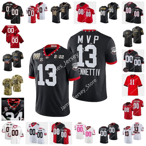 

brock bowers jerseys uga stitched college football jersey 95 devonte wyatt 9 justin robinson 29 chriser smith 97 warren brinson 86 john fitz, Black