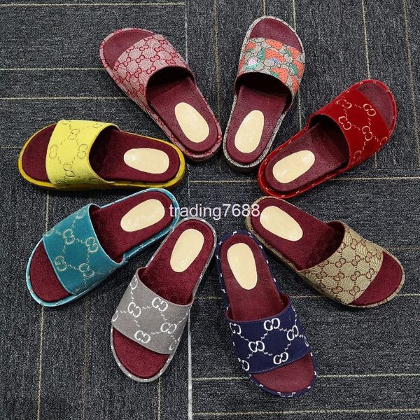slippers g family thick soled double g flip flops women's old flower trend comfortable slippers leather embroidered flat bottom anti-sk, Black
slippers g family thick soled double g flip flops women's old flower trend comfortable slippers leather embroidered flat bottom anti-sk, Black