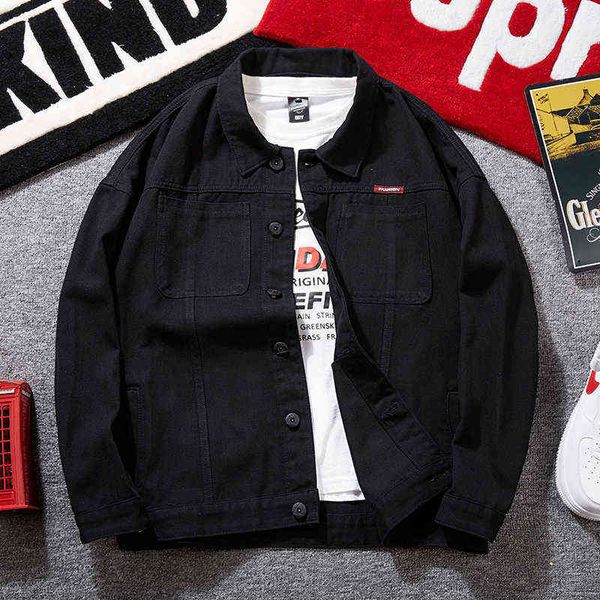 6xl 7xl 8xl oversized men's denim jacket baggy streetwear 2022 spring fashion black bat sleeve casual coats plus size clothing y220803, Black;brown
6xl 7xl 8xl oversized men's denim jacket baggy streetwear 2022 spring fashion black bat sleeve casual coats plus size clothing y220803, Black;brown