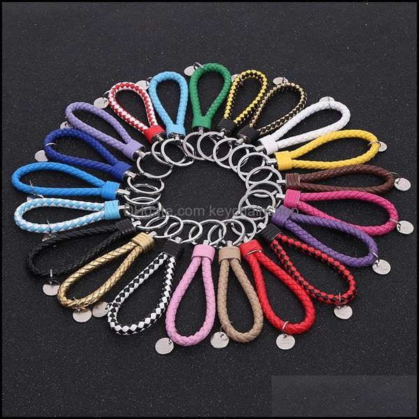 keychains fashion accessories handmade braided pu leather key chain metal holder keyring car ring bag accessory dh4v9, Silver
keychains fashion accessories handmade braided pu leather key chain metal holder keyring car ring bag accessory dh4v9, Silver