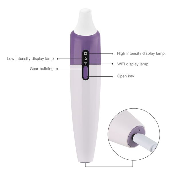visible blackhead vacuum pore cleaner electric with wifi camera beauty device acne & dirt removal face deep cleansing machine perfections
visible blackhead vacuum pore cleaner electric with wifi camera beauty device acne & dirt removal face deep cleansing machine perfections