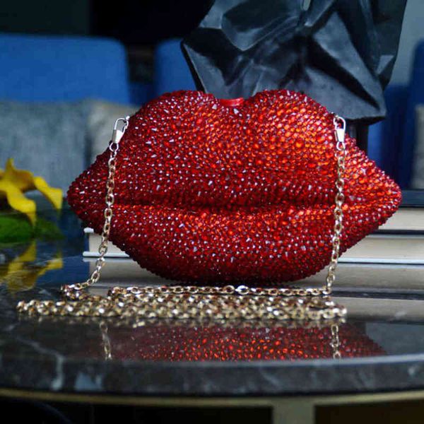 evening bag euro fashion crystal lip clutches luxury bling dinner party red purse ladies bride gift bags 0628
evening bag euro fashion crystal lip clutches luxury bling dinner party red purse ladies bride gift bags 0628