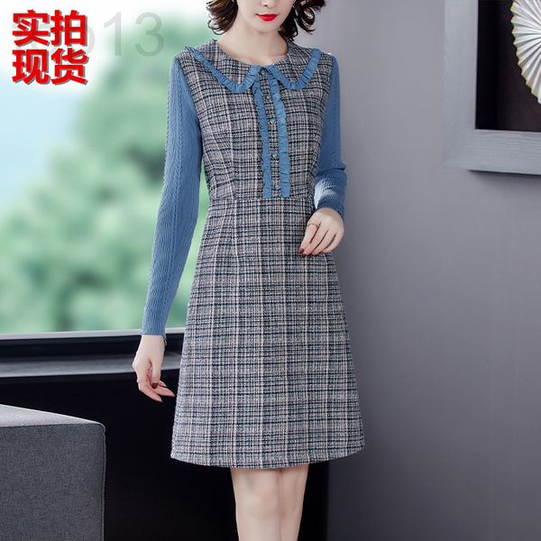 casual dresses designer celebrity xiaoxiangfeng knitted dress women's autumn and winter 2021 new style temperament a-line skirt small f, Black;gray
casual dresses designer celebrity xiaoxiangfeng knitted dress women's autumn and winter 2021 new style temperament a-line skirt small f, Black;gray