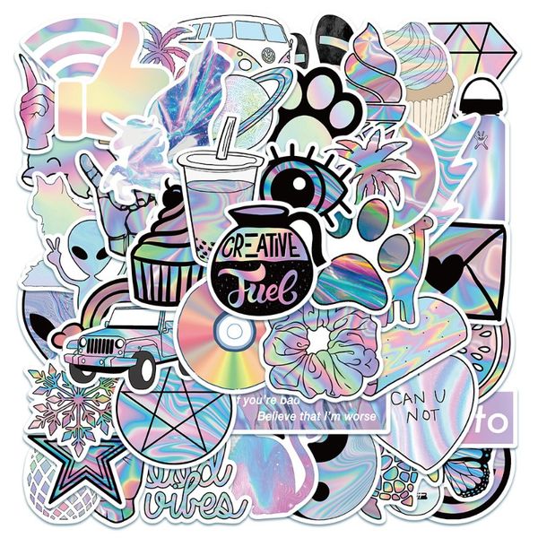 50pcs/lot mixed vsco holographic laser cartoon stickers luggage skateboard cute diy cool graffiti girl gradient sticker decal
50pcs/lot mixed vsco holographic laser cartoon stickers luggage skateboard cute diy cool graffiti girl gradient sticker decal
