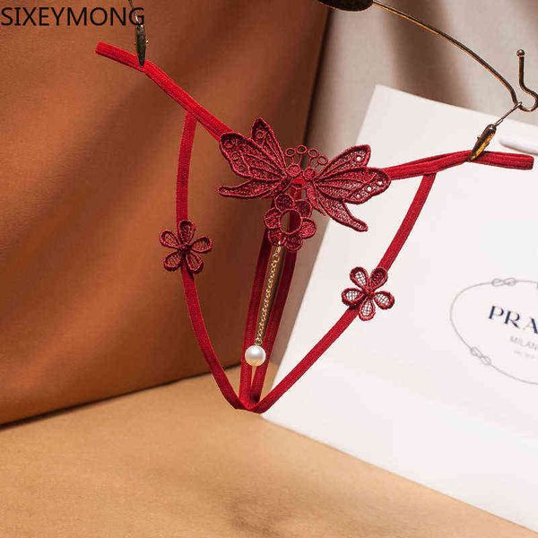 temptation panties female hollow embroidery thong pearl open crotch transparent t pants chain thong w220324, Red;black
temptation panties female hollow embroidery thong pearl open crotch transparent t pants chain thong w220324, Red;black