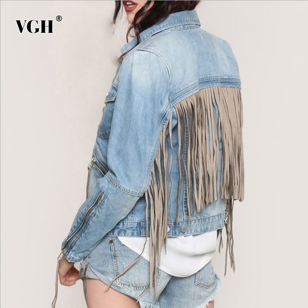 casual patchwork tassel denim jacket for women lapel long sleeve streetwear jackets female fashion clothing 210507, Black;brown
casual patchwork tassel denim jacket for women lapel long sleeve streetwear jackets female fashion clothing 210507, Black;brown