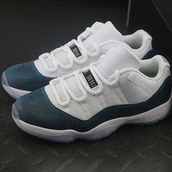 2022 jumpman 11 basketball shoes low snakeskin navy 11s designer fashion sport running shoe with box, Black
2022 jumpman 11 basketball shoes low snakeskin navy 11s designer fashion sport running shoe with box, Black