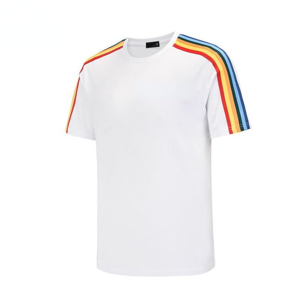 selling round neck short sleeve t shirt tide brand designer p angel rainbow splicing shirt summer fashion loose cotton men's and, White;black
selling round neck short sleeve t shirt tide brand designer p angel rainbow splicing shirt summer fashion loose cotton men's and, White;black