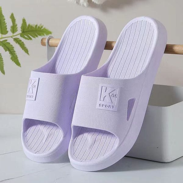 2022 home hospitality mute household men and women slippers soft bottom l l beauty salon bathroom non-slip 04, Black 
2022 home hospitality mute household men and women slippers soft bottom l l beauty salon bathroom non-slip 04, Black