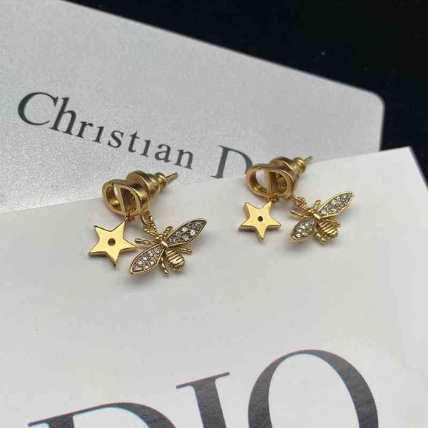 factory outlet 2022 new diamond inlaid star bee tassel earrings women's fashion versatile, Golden
factory outlet 2022 new diamond inlaid star bee tassel earrings women's fashion versatile, Golden