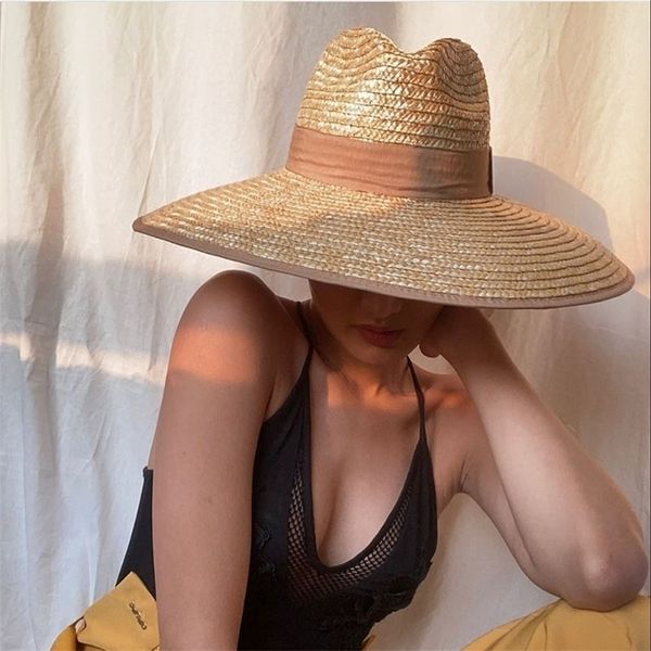 oversized 12cm wide brim summer straw uv beach hat for ladies vacation women sun protection visor panama big jazz 220507, Blue;gray
oversized 12cm wide brim summer straw uv beach hat for ladies vacation women sun protection visor panama big jazz 220507, Blue;gray