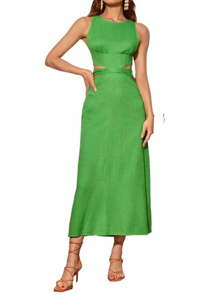 lace up backless solid dress d0pl#, Black;gray
lace up backless solid dress d0pl#, Black;gray