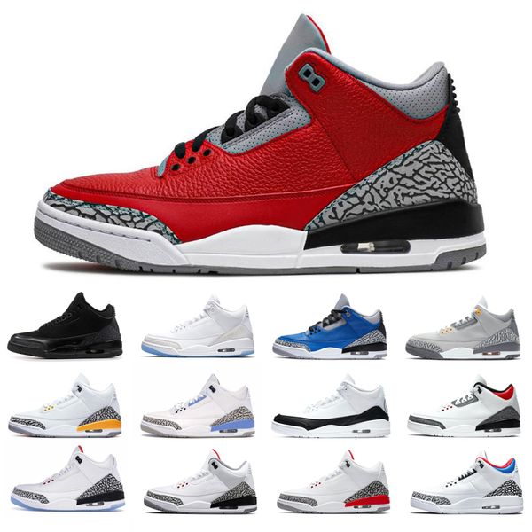 men basketball shoes 3s cardinal red pine green racer blue medium grey katrina unc 3 outdoor mens trainers sports sneakers 40-47
men basketball shoes 3s cardinal red pine green racer blue medium grey katrina unc 3 outdoor mens trainers sports sneakers 40-47