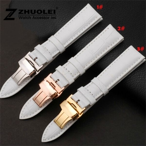 14mm 16mm 18mm 20mm 22mm rose gold watch buckle genuine leather watchband wristwatches strap band white color for women watches 220706, Black;brown
14mm 16mm 18mm 20mm 22mm rose gold watch buckle genuine leather watchband wristwatches strap band white color for women watches 220706, Black;brown