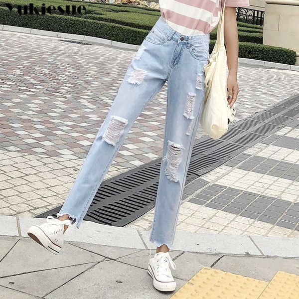 basic denim jeans ripped boyfriend women high waist vintage mom style harem quality cowboy pants plus size 210608, Blue
basic denim jeans ripped boyfriend women high waist vintage mom style harem quality cowboy pants plus size 210608, Blue