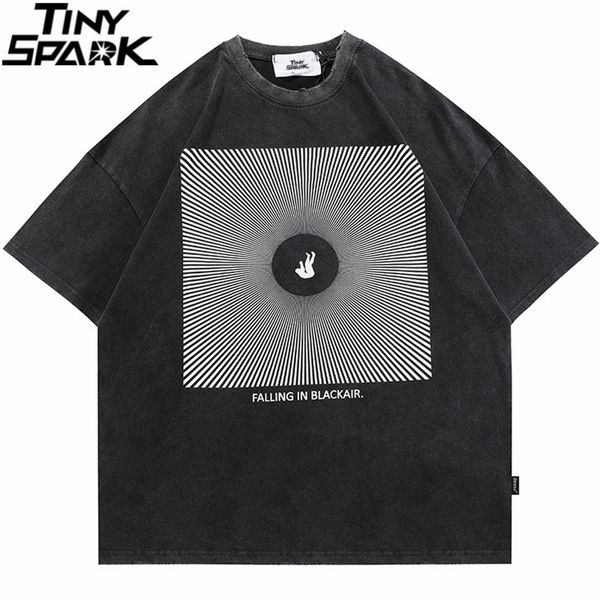 men oversize washed t shirt hip hop letter illusion print ripped tshirt streetwear harajuku cotton short sleeve t-shirt 220512, White;black
men oversize washed t shirt hip hop letter illusion print ripped tshirt streetwear harajuku cotton short sleeve t-shirt 220512, White;black